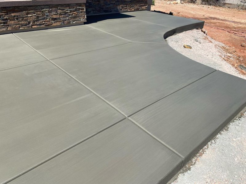 Stamped Concrete Installation
