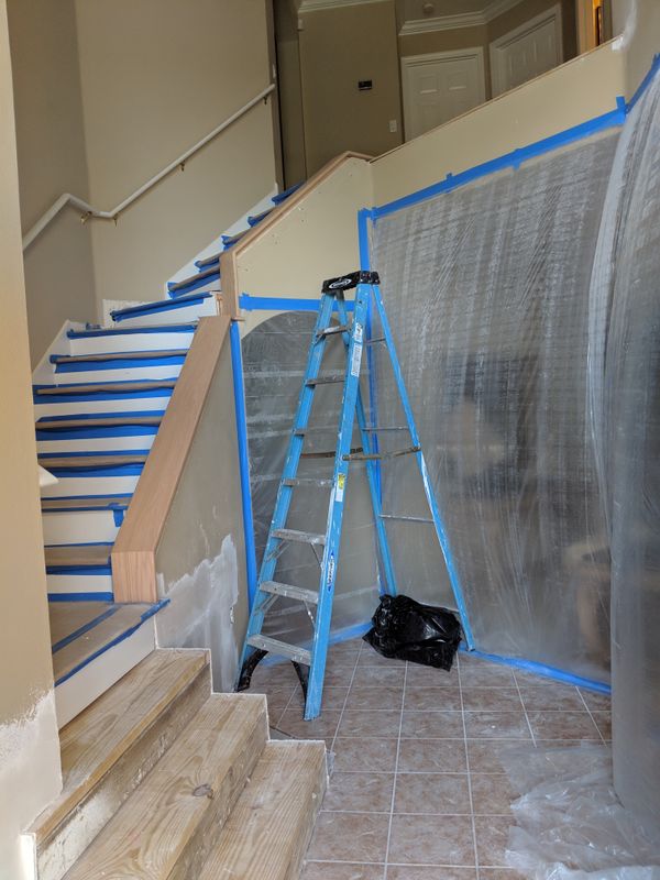 Wood Stairs