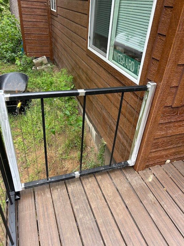 Sturdy Deck Gate Installation in Pequot Lakes