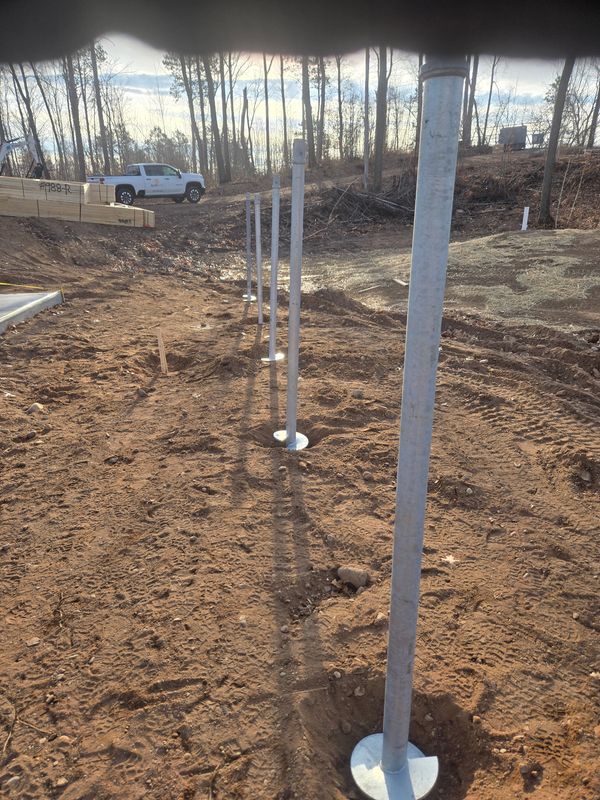 Helical Pier Footings