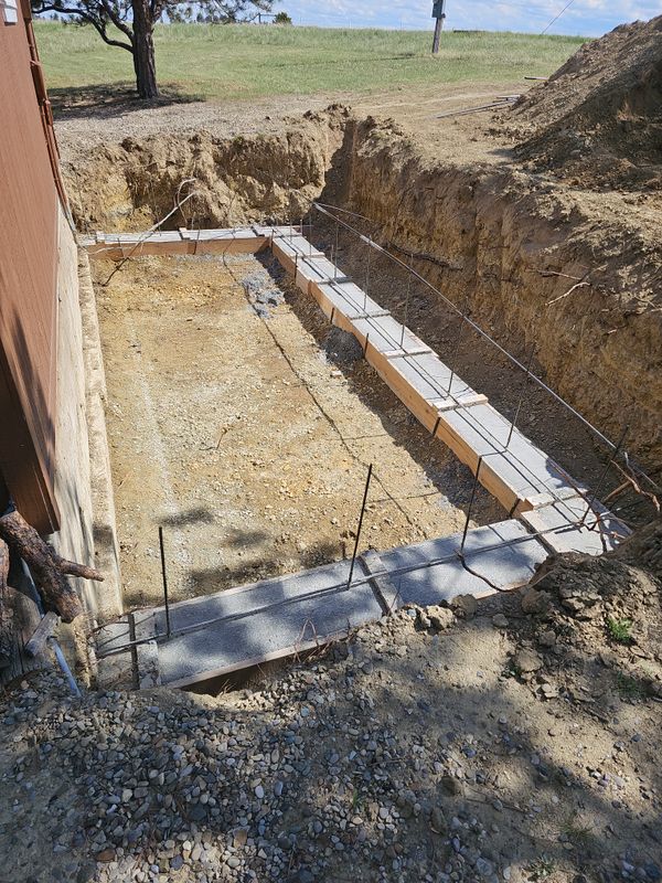 Excavation and new septic systems