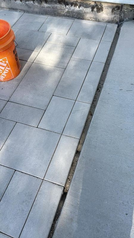 Paver Installation
