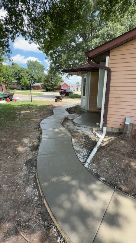 Sidewalk Installation