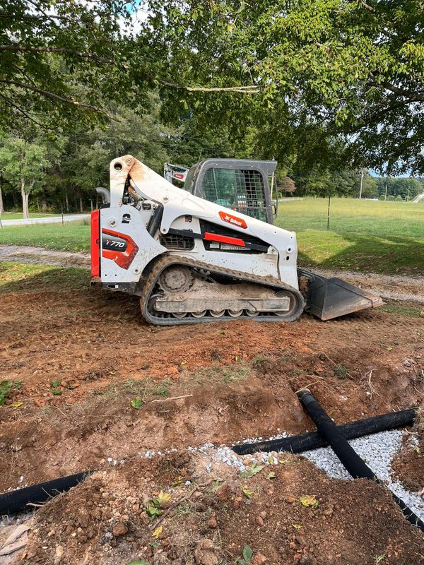 Irrigation and French Drains