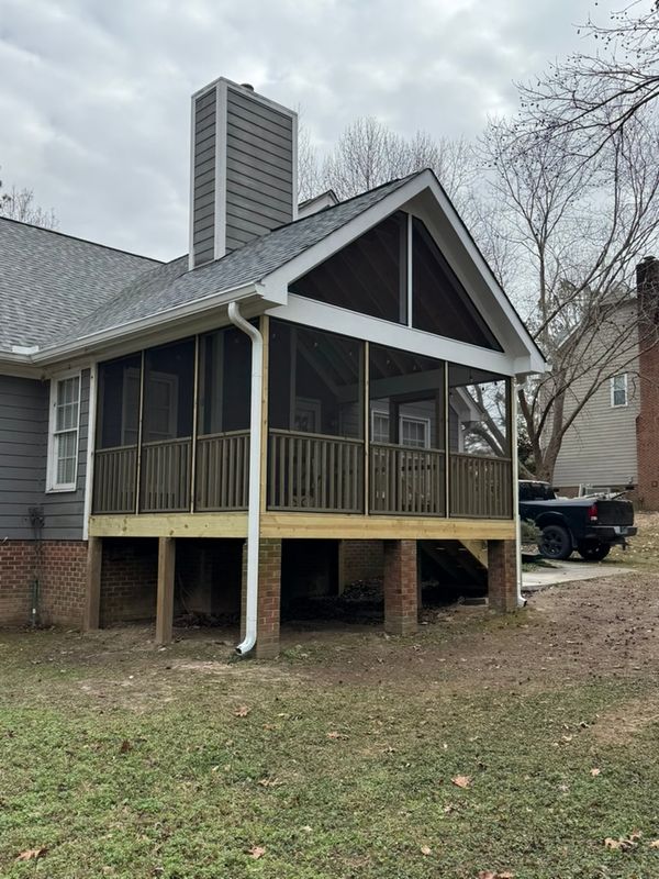 Decks and Porch Roofs