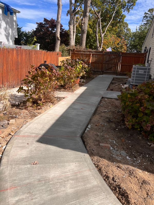 Sidewalk Installation