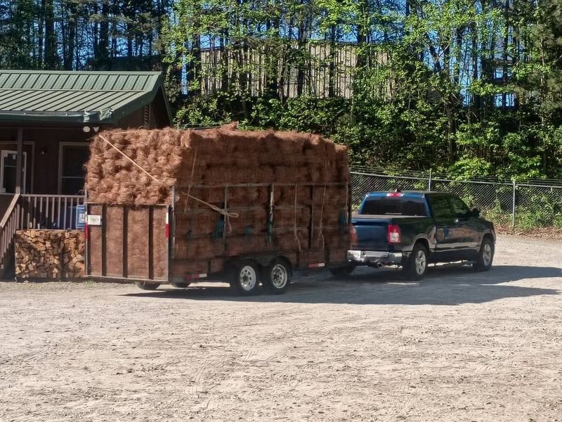 Pinestraw Installation