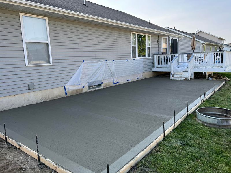 Concrete Patio