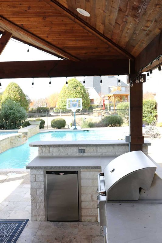 Outdoor Kitchen Construction