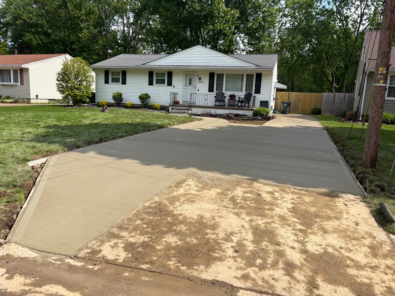 Driveway tear out and replacement