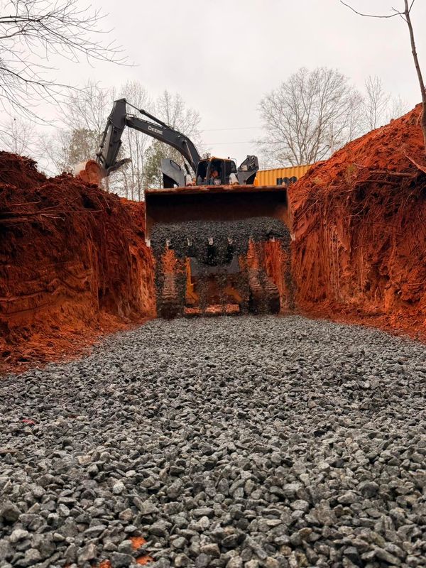 Excavating 