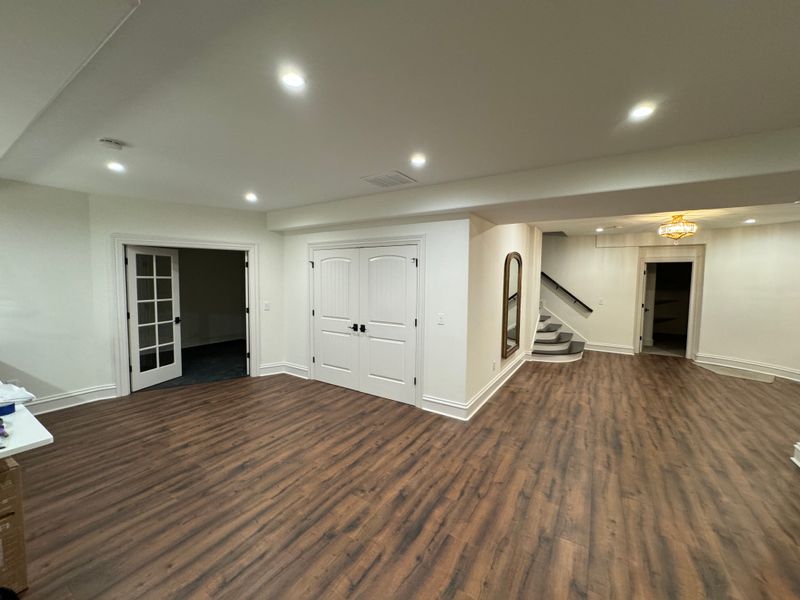 "Elevate Your Space: KM Shield’s Expert Basement Transformation in Carmel"