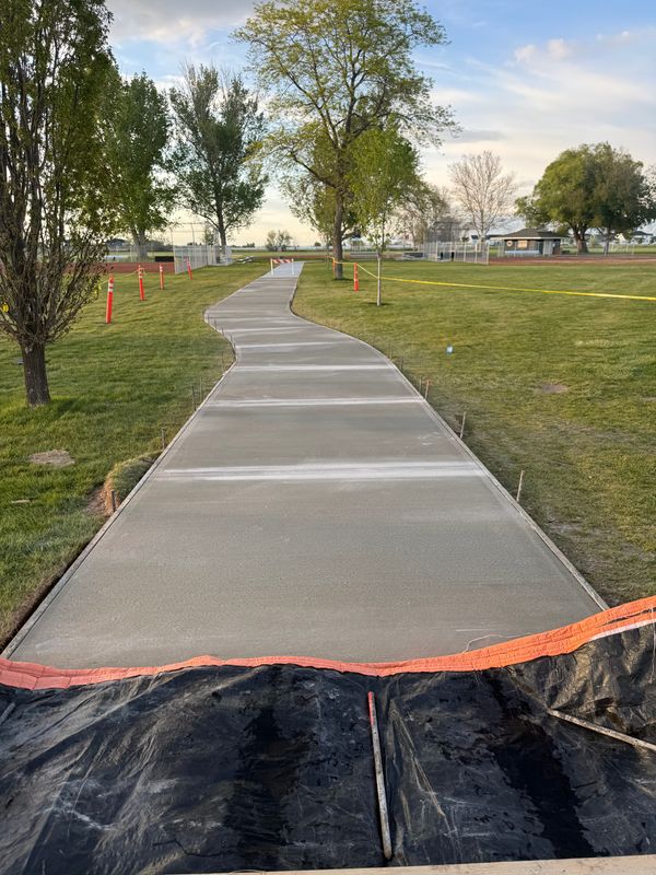 Sidewalk Installation