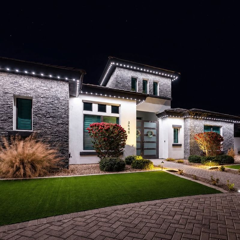 Permanent  Roofline Lighting