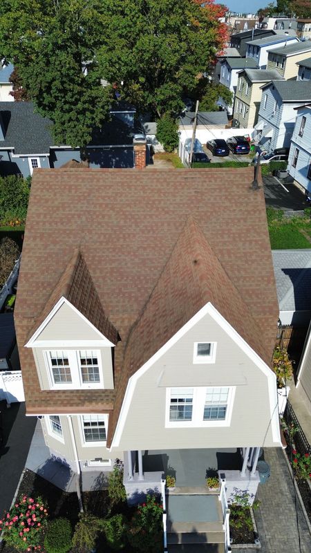 Dutch Colonial Roof Replacement & Chimney Flashing