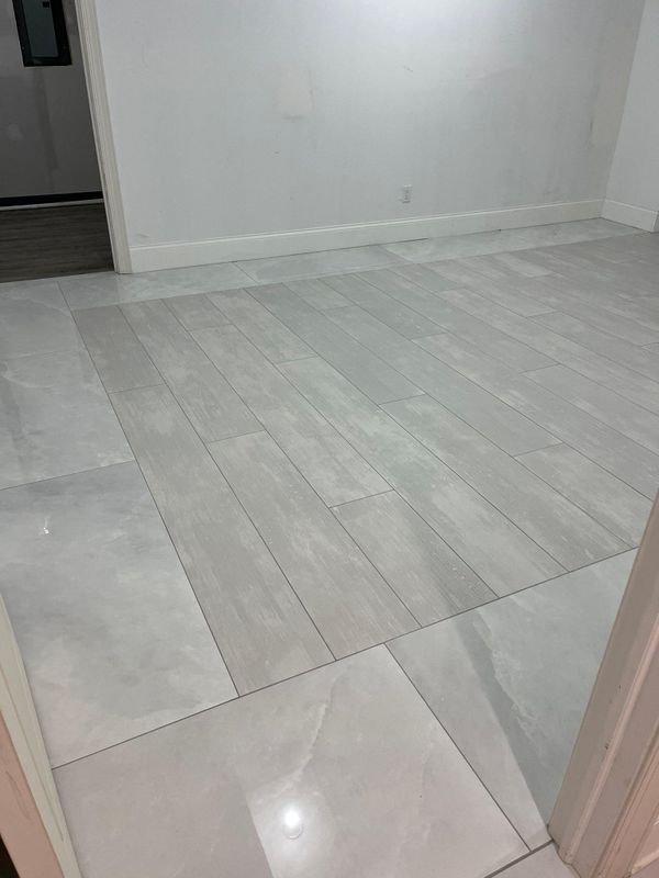 Tile installation