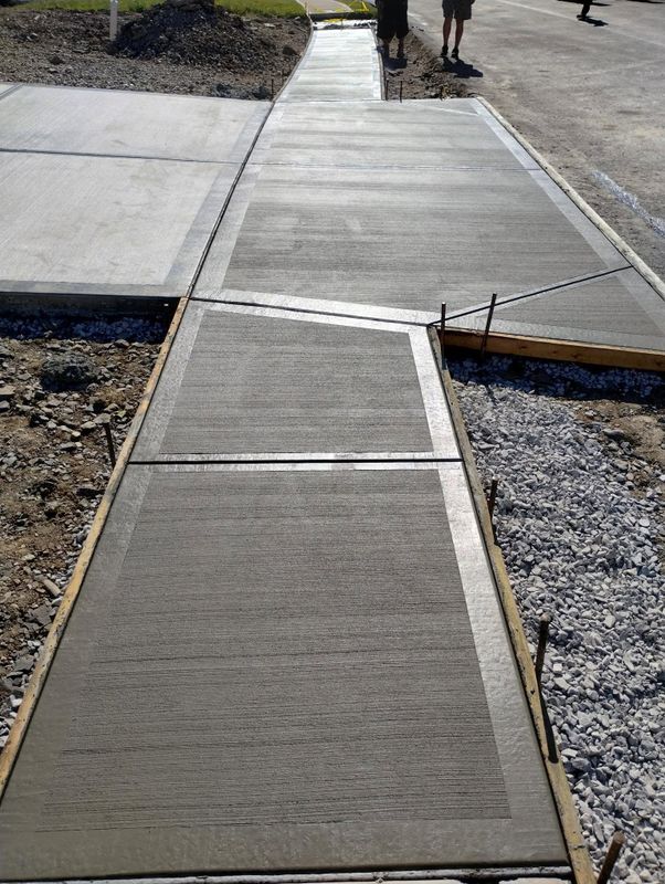 Sidewalk Installation