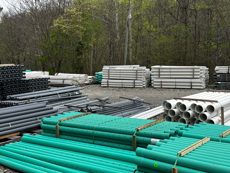 Sales of water and wastewater management material