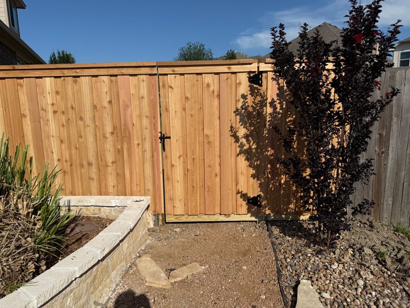 Installation of New Fences