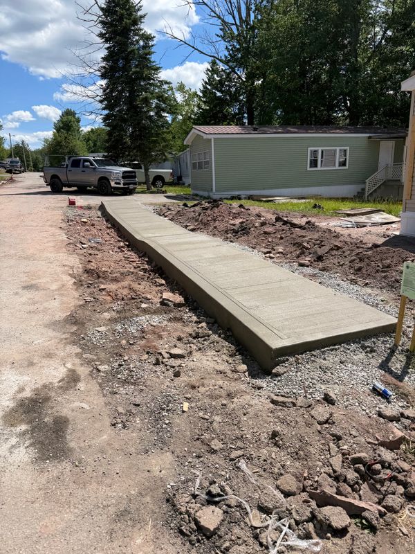 Sidewalk Installation