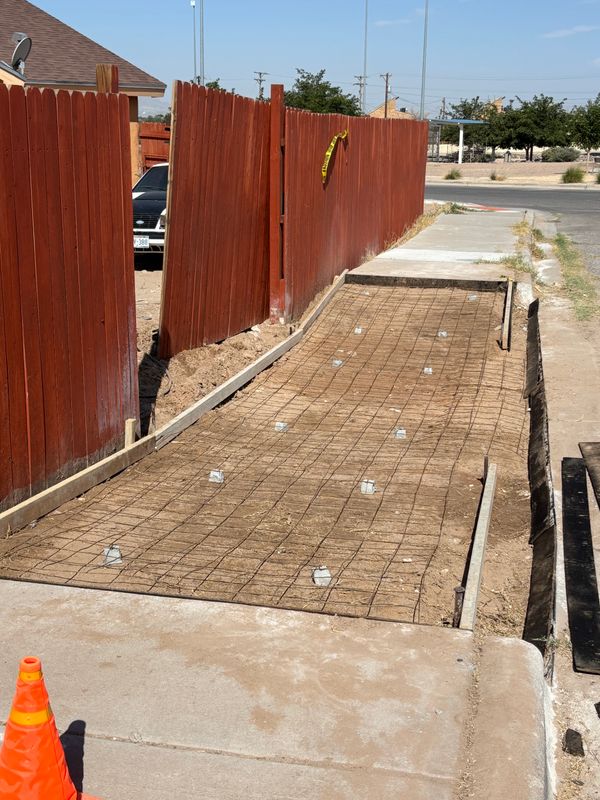 Sidewalk Installation