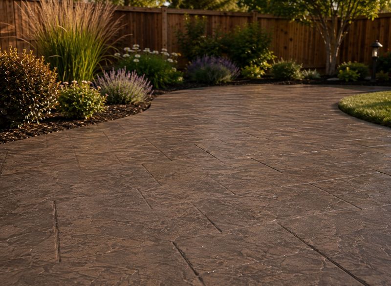 Stamped Concrete Installation