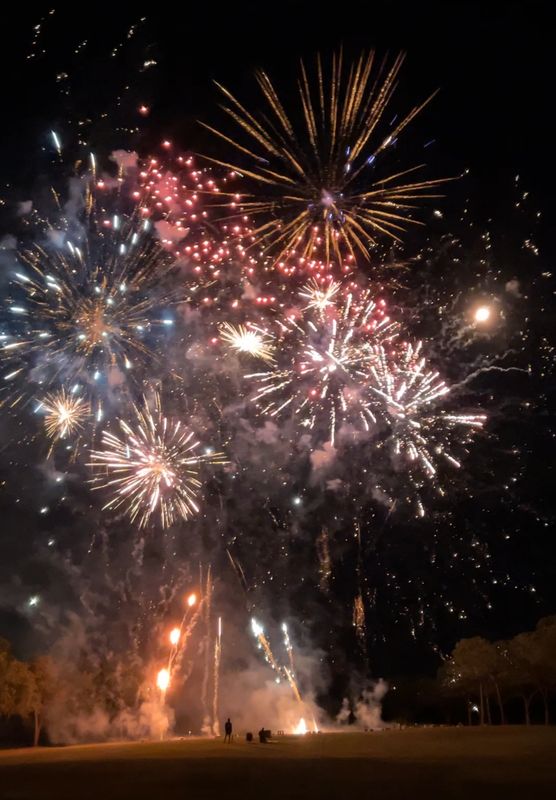 Backyard Firework Displays