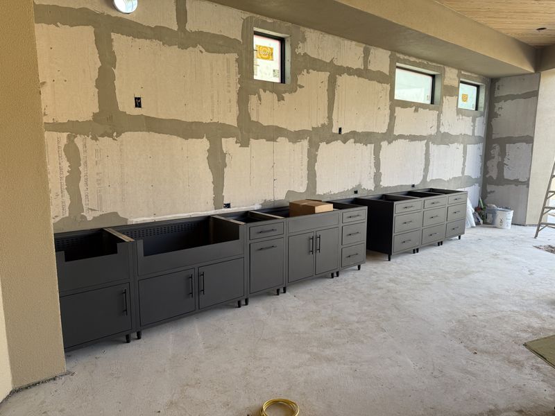 Outdoor Kitchen Construction