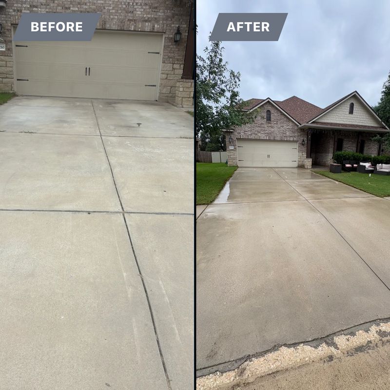 Driveway and Sidewalk Cleaning