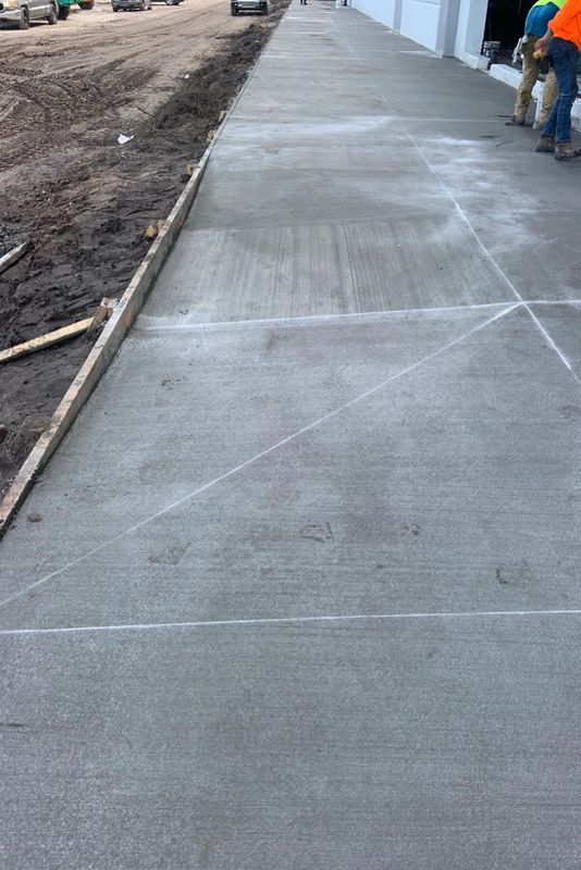 Sidewalk Installation