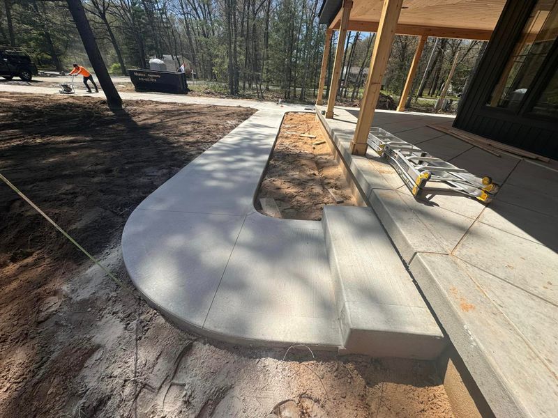 Sidewalk Installation