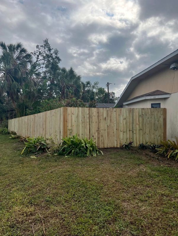 Wood Fence