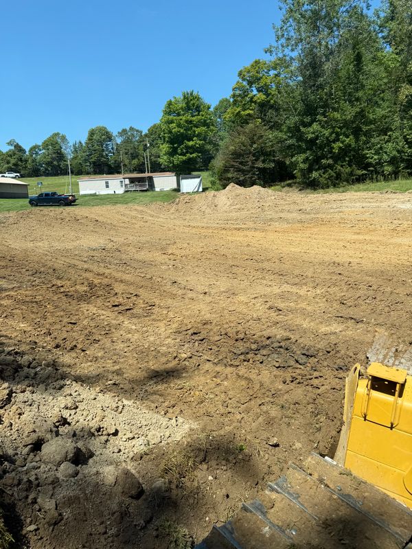Dozer work and major grading