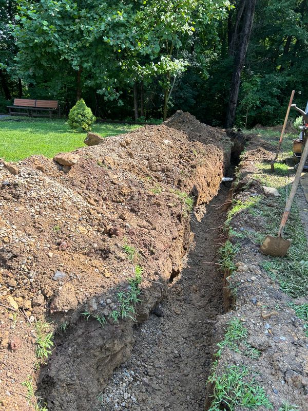Outdoor French Drains
