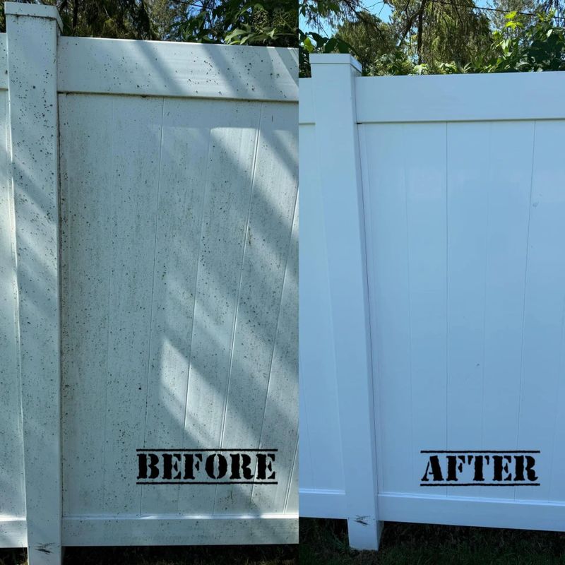 Fence Washing