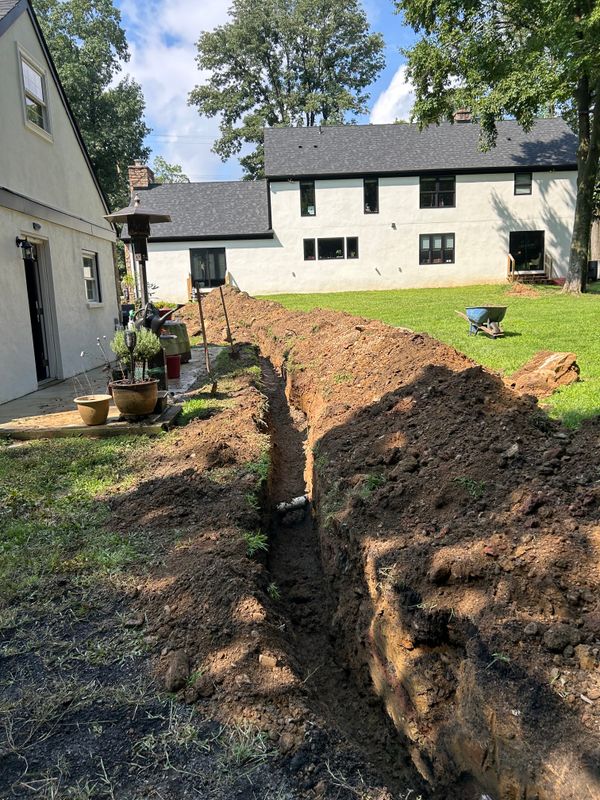 Outdoor French Drains