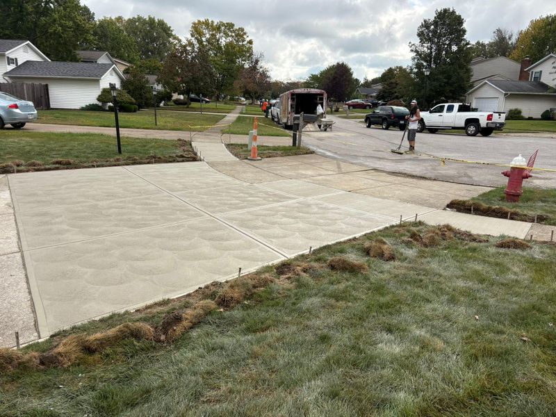 Stamped Concrete Installation
