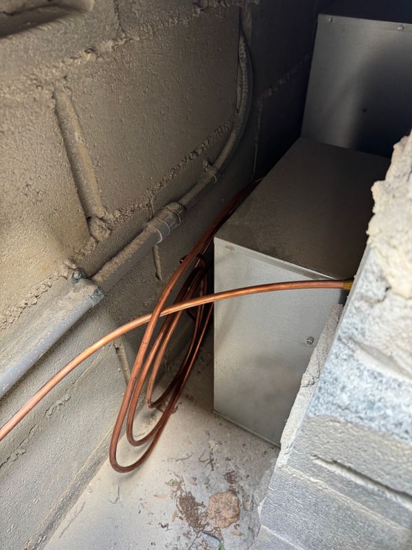 Gas lines 