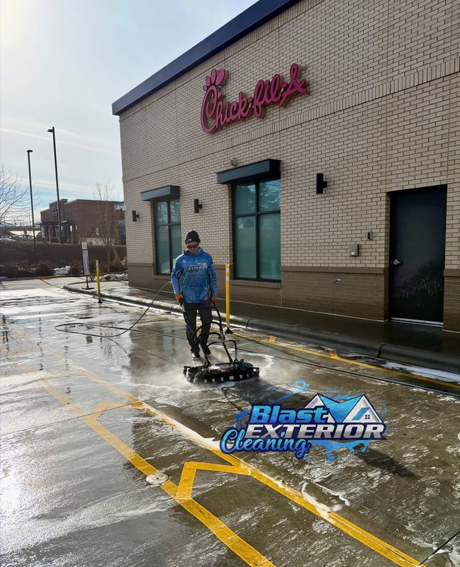 Driveway and Sidewalk Cleaning