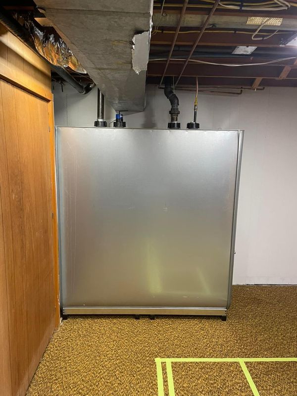 Roth Oil Tank Installation