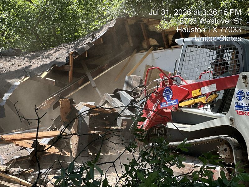 Small demolition and structure removal