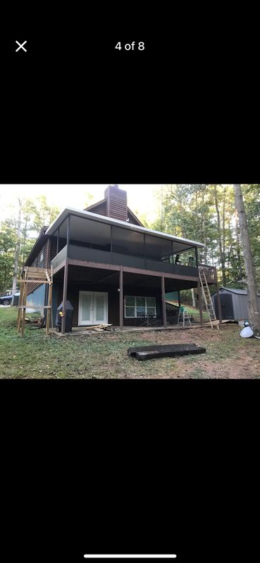 Panel Roof Screen Enclosure