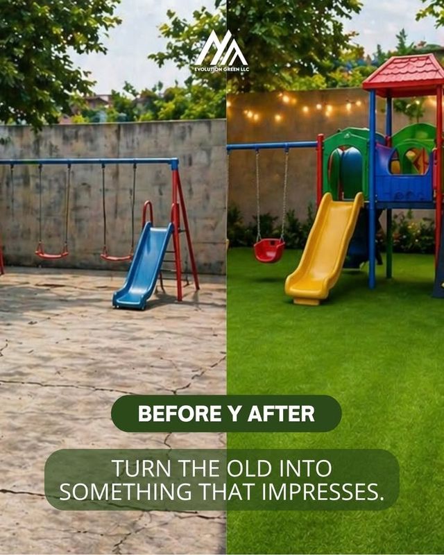 Playground Turf Installation