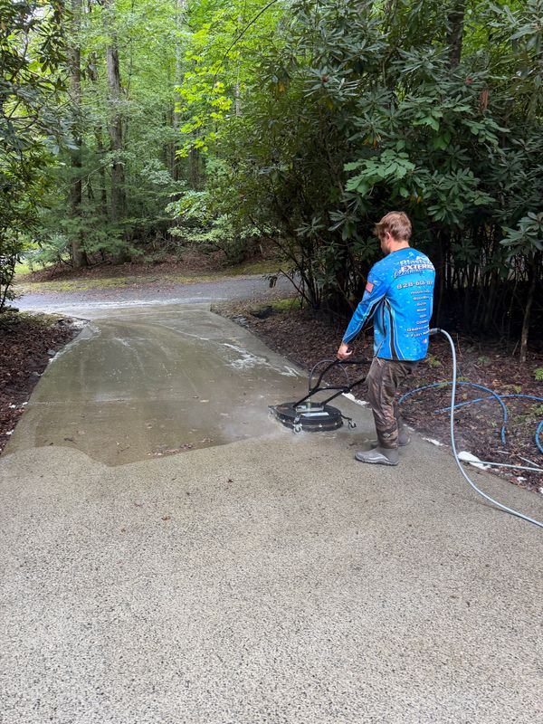 Driveway and Sidewalk Cleaning