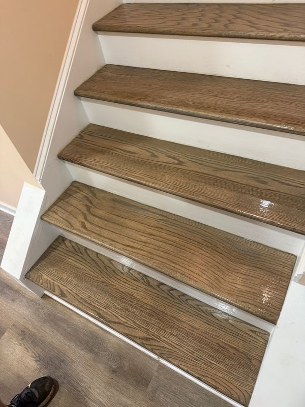 Solid hardwood installation