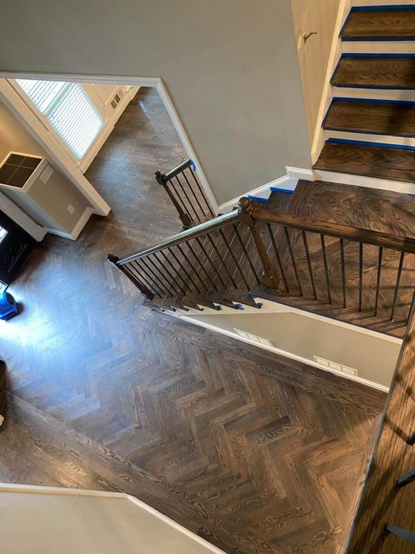 Solid hardwood installation