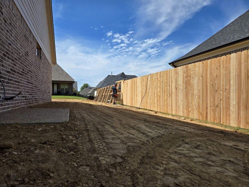Premier Cedar Privacy Fence Installation on PostMaster Plus in Oakland, TN's Hidden Springs