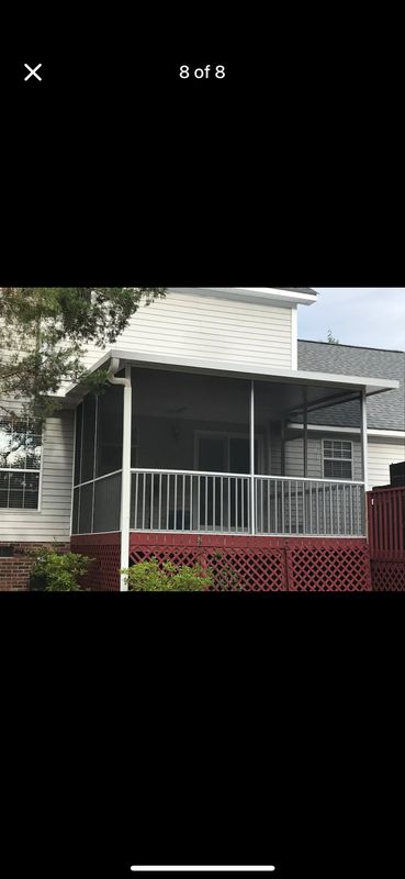 Panel Roof Screen Enclosure
