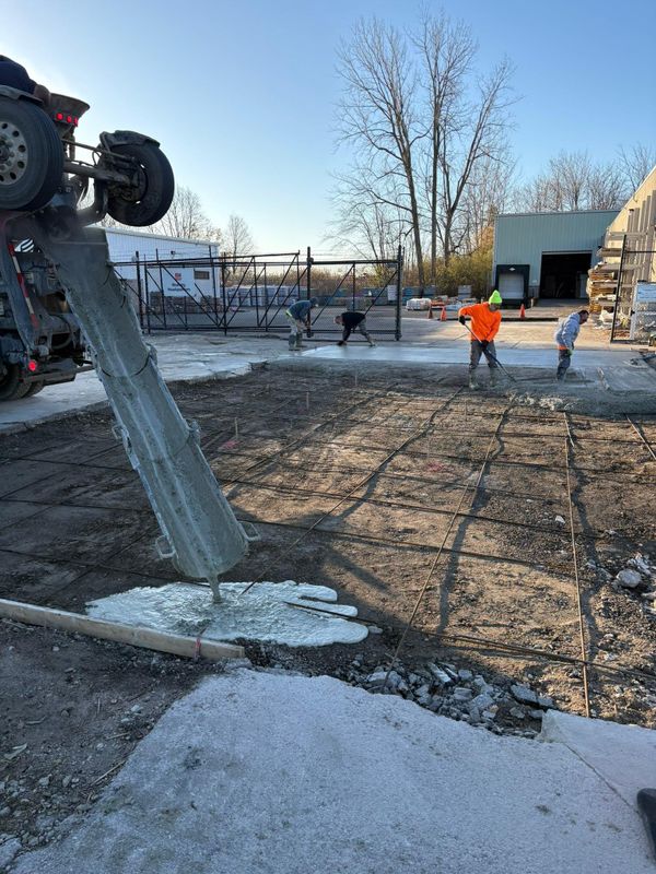 Stamped Concrete Installation