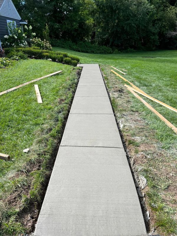 Concrete Walkway